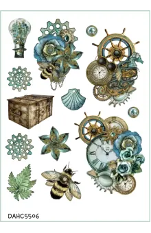 Oceanpunk VI Sticker Sheet: Leagues under the Sea