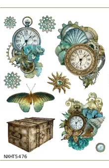Oceanpunk IV Sticker Sheet - Leagues under the Sea