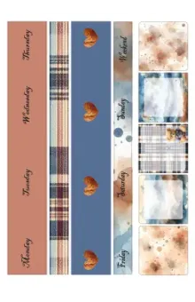 Discover Teddy Bear Journaling Sticker Sheet Cute Discover Teddy Bear Journaling Sticker Sheet Cute