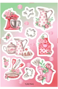 Time To Cake It Easy I Sticker Sheet - Craft Stickers Time To Cake It Easy I Sticker Sheet - Craft Stickers
